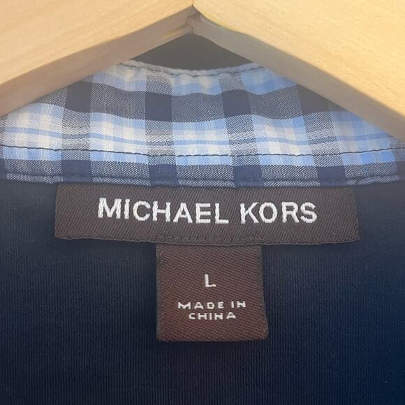 Michael Kors Smooth Knit Polo Shirt - Picture 2 of 3